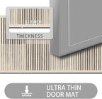 Ultra Thin Door Mat Indoor Entrance, 1/10 in Thin Door Mats - Image 2