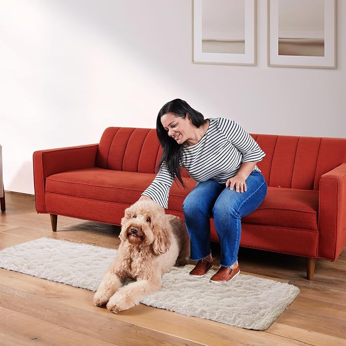 Ophanie Runner Rug for Hallway, 2x6 Upgrade Non-Slip Fluffy Soft Bedside Rugs - Image 6