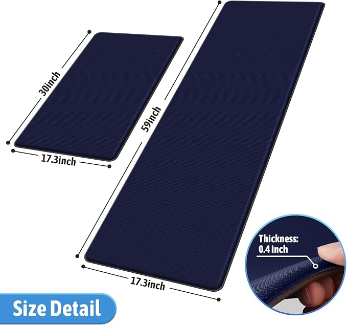 StepLively Kitchen Mat, Cushioned Kitchen Mats - Image 2
