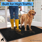 GORILLA GRIP Waterproof Traffic Guard Door Mat, Heavy Duty Entryway Mats - Image 7