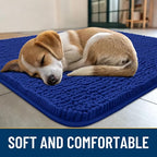 Smiry Dog Door Mat for Muddy Paws 30x20, Absorbent Dirt Trapper, Non-Slip - Image 2