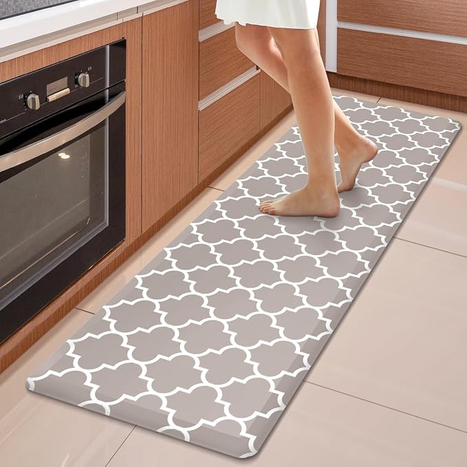 WISELIFE Kitchen Runner Rugs Anti-Fatigue mats, 17.3"x 60", Non Slip Waterproof by WiseLife