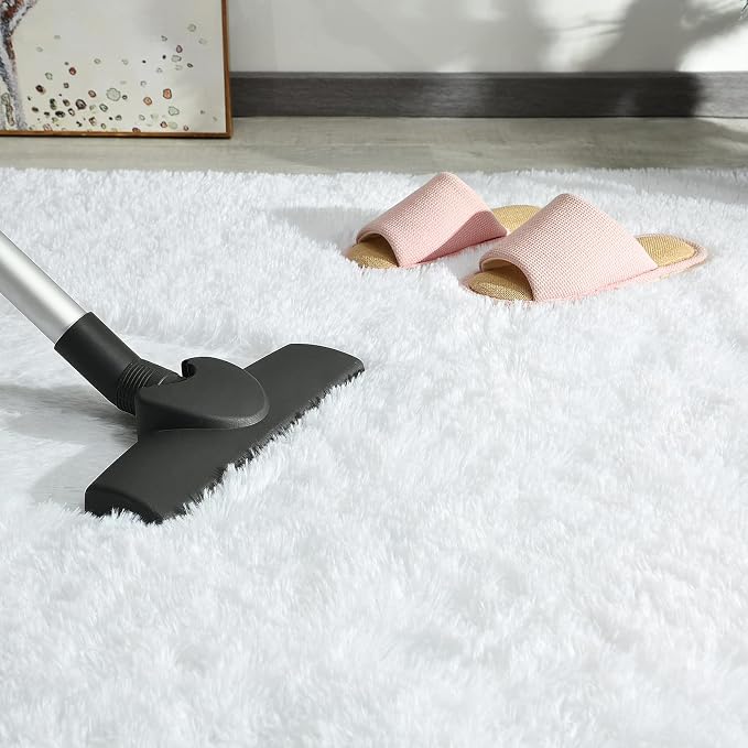 Andecor Soft Fluffy Bedroom Rugs, 5 x 8 Feet Indoor Shaggy Plush Area Rug - Image 6