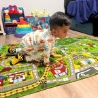 Booooom Jackson Car Rug with Exquisite Box, Washable Rug Kids Area Rug Play Mat - Image 7