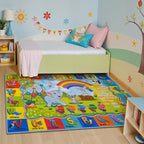 STARUIA ABC Kids Rug for Playroom, Non-Slip Educational Toddler Rug for - Image 9
