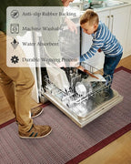 Non Slip Kitchen Rugs Sets of 2 - Image 3