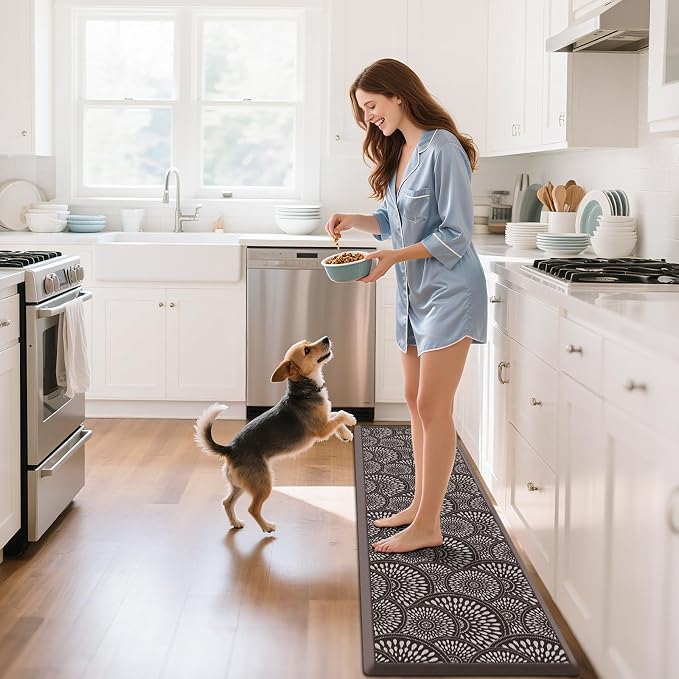 Mattitude Kitchen Mat, 17.3x60in Heavy Duty Ergonomic Comfort Foam Standing - Image 3