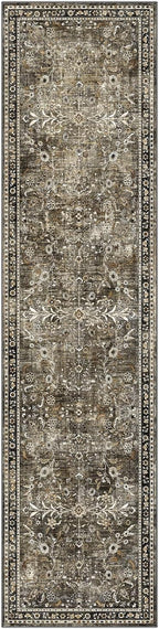 Yamaziot Washable Runner Rug 2x8 – Non Slip Boho Floral Hallway Runner Rug - Image 8