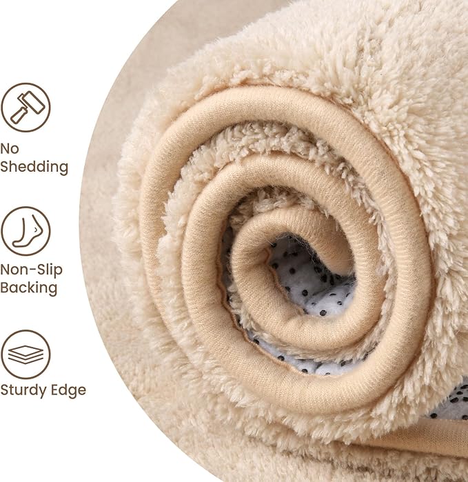 Sour Lemon 4x6 Area Rugs for Living Room, Soft Area Rug Fluffy Rugs for - Image 3
