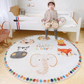 Poowe Round Kids Rug by Poowe