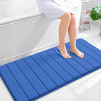 OLANLY Memory Foam Long Bathroom Rugs Runner 47x24, Super Soft Absorbent Bath by OLANLY