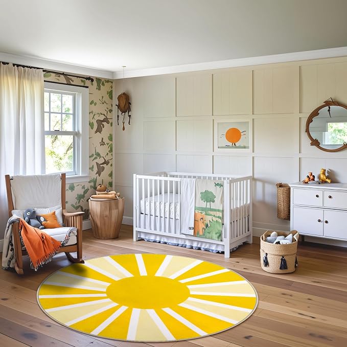 Lahome Round Area Rugs 5Ft - Image 7