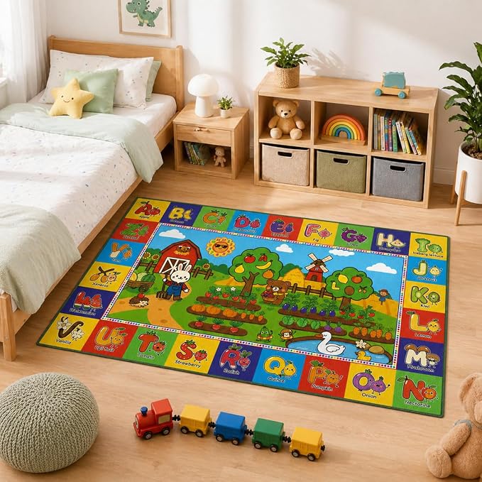 Upgrade Ultra Non Slip ABC Rugs - Image 6