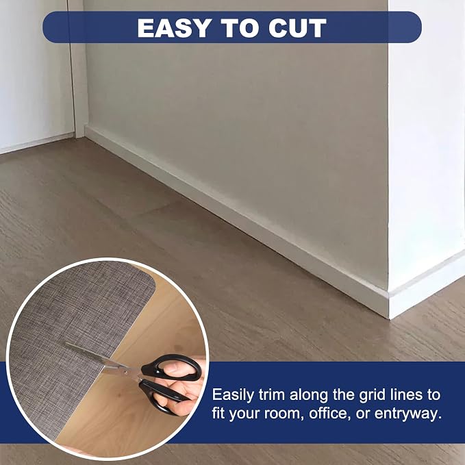 SALLOUS 4’x6’ Plastic Floor Mat - Image 5
