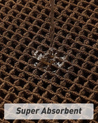 AMOAMI Upgraded Waffle Bath Mat, Super Absorbent Non Slip Bath Mats - Image 5