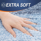 OLANLY Bathroom Runner Rugs Mat 70x20, Extra Soft Absorbent Microfiber Bath Rugs - Image 3