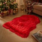 EasyJoy Ultra Soft Faux Fur Rug Fluffy Sheepskin Rug - Image 3