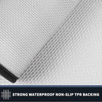 PURRUGS Dirt Trapping Door Mat 34" x 60", Non-Slip Machine Washable Entryway Rug - Image 4