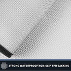 PURRUGS Dirt Trapping Door Mat 24" x 60", Non-Slip Machine Washable Entryway Rug - Image 4