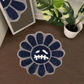 Trippy Happy Face Rug Cool Rugs Tufted Quick Dry Bath Mats by Shovagy
