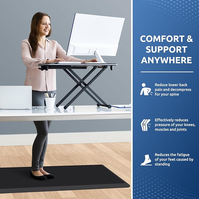 KitchenClouds Kitchen Mat Cushioned Anti Fatigue Rug 20"x39" Water Resistant - Image 4