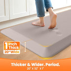 Kitchen Mats for Floor, 1 Inch Extra-Thick Kitchen Rugs, Non-Slip & Waterproof - Image 2