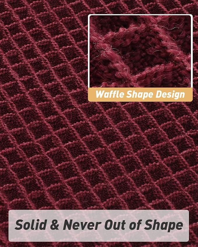AMOAMI Upgraded Waffle Bath Mat, Super Absorbent Non Slip Bath Mats - Image 5