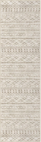 KUTA Moroccan Washable Kitchen Rugs 2x8 Non-Slip Vintage Beige Boho Rugs - Image 9