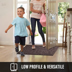 HIYARD Front Door Mat, Absorbent Dirt Trapping Welcome Door Mat Indoor Outdoor - Image 2