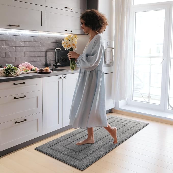 GRANNY SAYS Kitchen Mats for Floor, 47 x 20, Kitchen Rugs Non Slip Washable - Image 6