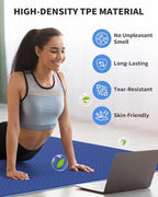 CAMBIVO Yoga Mat 72" x 48" Large Workout Mat - Image 5