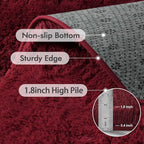 7x10 Ft Extra Large Shag Rugs for Living Room, Ultra Soft Fluffy Furry Area - Image 6