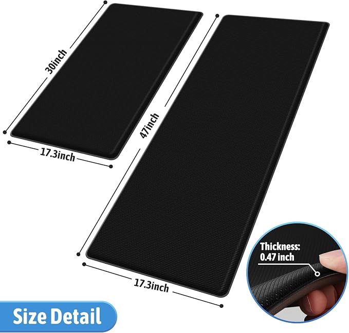 StepLively Kitchen Mat, Cushioned Kitchen Mats - Image 2