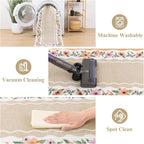 Vaukki Boho Kitchen Rug Sets 3 Pieces, Washable Kitchen Mats - Image 6
