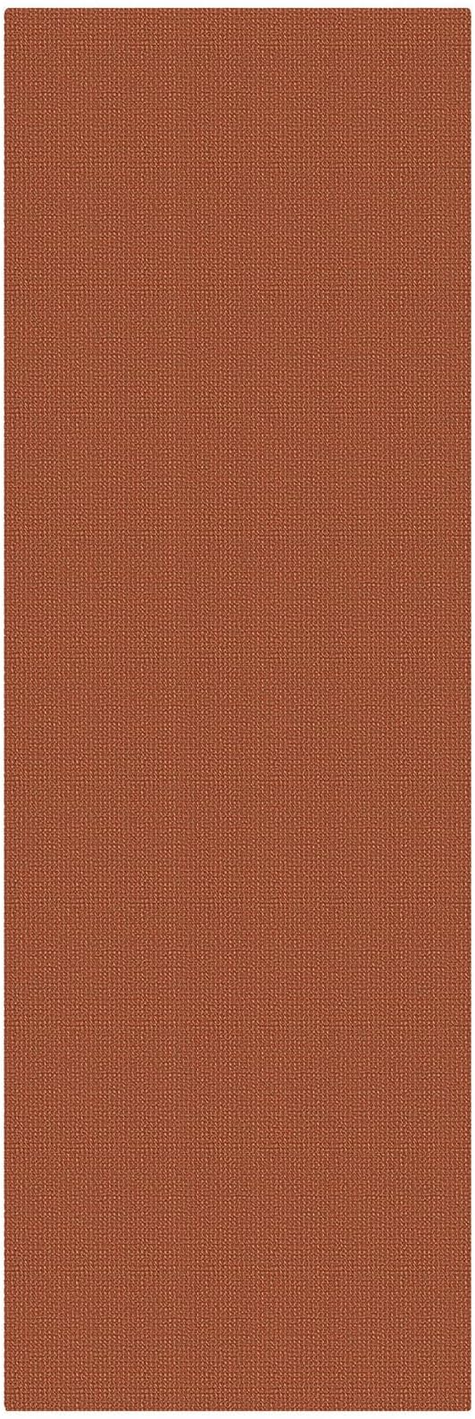 KOZYFLY Orange Runners for Hallway 3x9, Wide Washable Runner Rug, Woven Non - Image 9