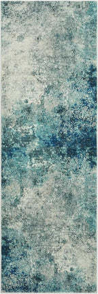 Lahome Modern Abstract Hallway Runner Rug 8ft, Washable 2x8 Rug Runners by Lahome