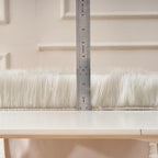 EasyJoy Faux Sheepskin Rug, Fluffy Faux Fur Rug, Ultra Soft Shag Area Rug - Image 2