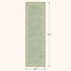 Long Hallway Runner Rug 2'6"x8', Washable Kitchen Rugs Non Slip, Woodland - Image 2