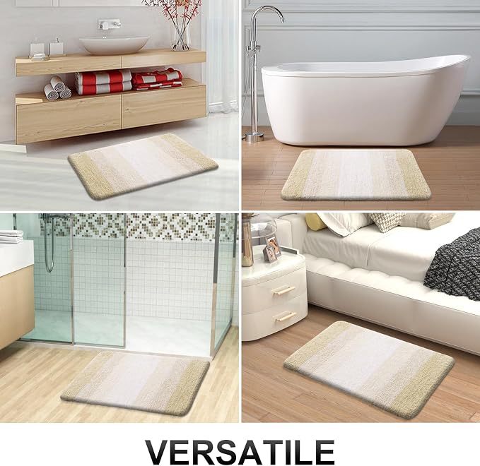 OLANLY Bathroom Runner Rugs Mat 44x24, Extra Soft Absorbent Microfiber Bath Rugs - Image 6