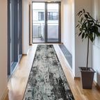 RELEANY Washable Area Rugs 2'x10' Non-Slip Modern Abstract Soft - Image 3