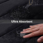 Buganda Memory Foam Bath Mat, Ultra Soft and Non-Slip Bathroom Rugs, Water - Image 5