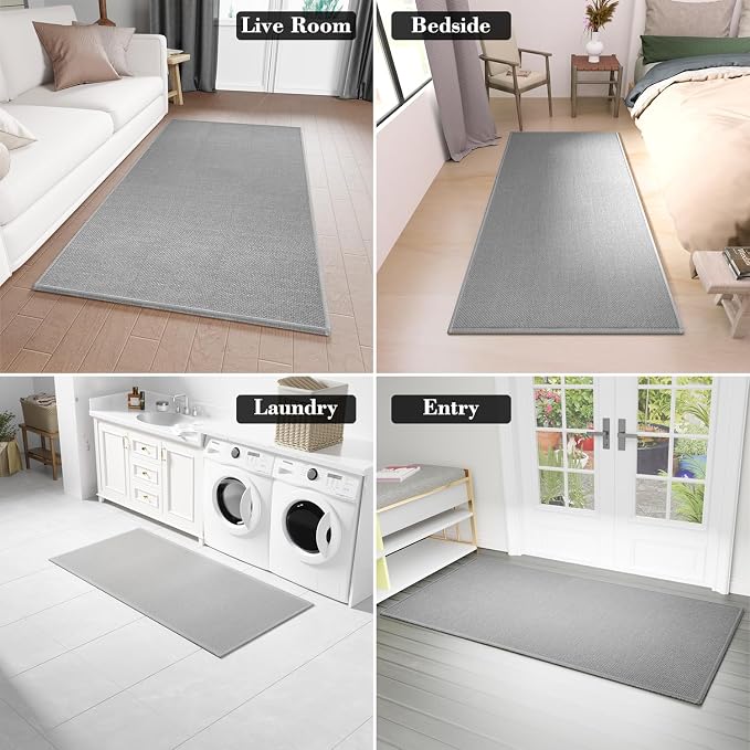 SUMLANS Kitchen Mat, Rubber Backing Cushioned Non Slip Kitchen Rugs - Image 5