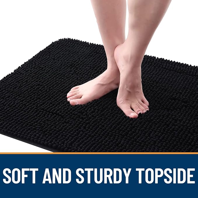 OLANLY Dog Door Mat for Muddy Paws 70x35, Absorbs Moisture and Dirt, Absorbent - Image 4