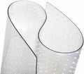 Clear Carpet Runner, USA Made, 27 x 72 Inch, 2mm Thick Cleated Vinyl, Plastic by ExactMade