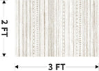 Small Area Rug-2x3 Entryway Rug Non Slip Washable Low Pile Indoor Door Mat - Image 2