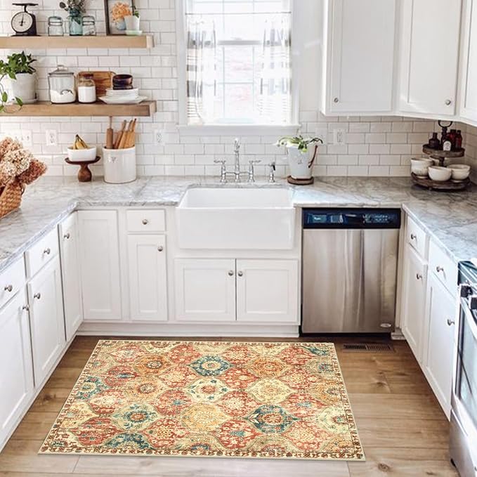 Lahome Kitchen Rugs Non Slip Washable Rugs - Image 6