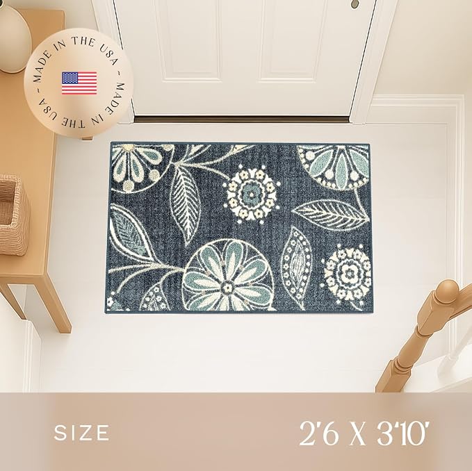 Maples Rugs Reggie Floral Kitchen Rug - Image 3