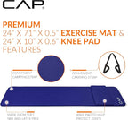 CAP Barbell 1/2-Inch High Density Exercise Yoga Mat - Image 3