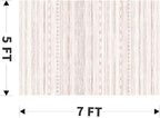 5x7 Pink Area Rugs for Living Room Machine Washable Rug Distressed Girls - Image 2