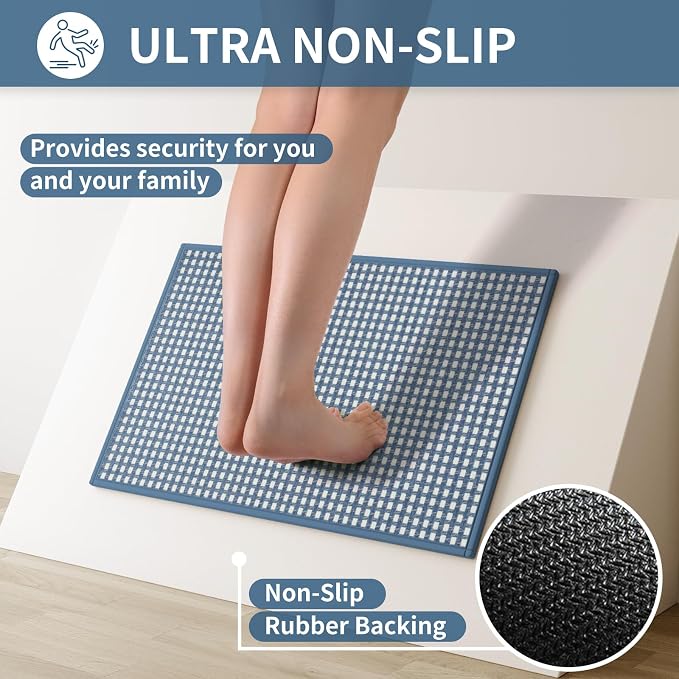 YDKGL Large Kitchen Runner Rugs Long Kitchen Mat Non Slip Washable, Super - Image 3